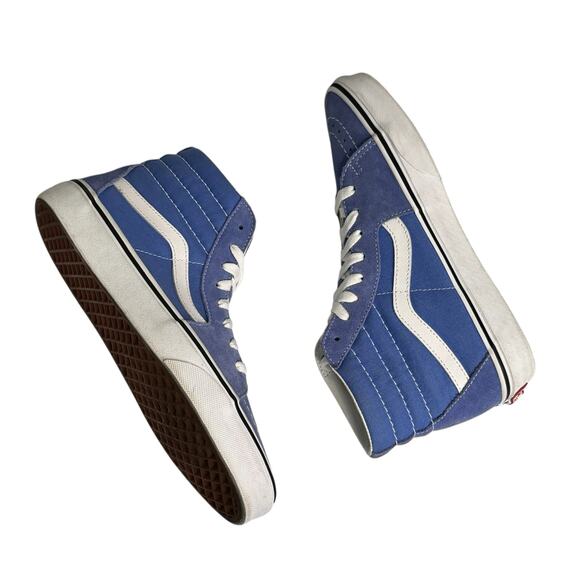 Vans SK8-HI 'Ultramarine' Suede Blue Hi Tops Size 8.5 (W), 7.0 (M) - Picture 2 of 12